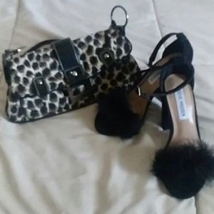 Little black party shoes . like new